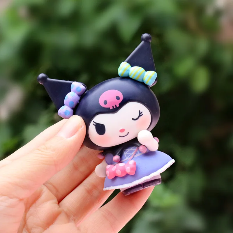 6Pcs Sanrio Cute Kuromi Candy Series Desktop Ornaments Cute Desk Accessory Collect Figure Model Kid Toy Gifts
6Pcs Sanrio Cute Kuromi Candy Series Desktop Ornaments Cute Desk Accessory Collect Figure Model Kid Toy Gifts