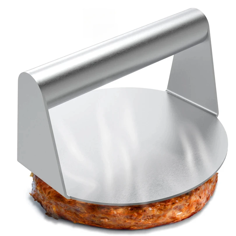 Stainless Steel Smash Burger Press Hamburger Patties Meat Masher Circular Meat Press Mold for Deli Meats Kitchen Accessories
Stainless Steel Smash Burger Press Hamburger Patties Meat Masher Circular Meat Press Mold for Deli Meats Kitchen Accessories