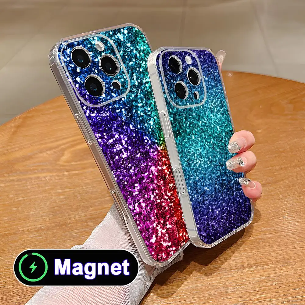 Glitter Shiny Luxury Phone Case for iPhone 17 16 15 14 13 12 11 Air Pro Max Plus Mini Soft TPU Clear Magsafe Cover
Glitter Shiny Luxury Phone Case for iPhone 17 16 15 14 13 12 11 Air Pro Max Plus Mini Soft TPU Clear Magsafe Cover