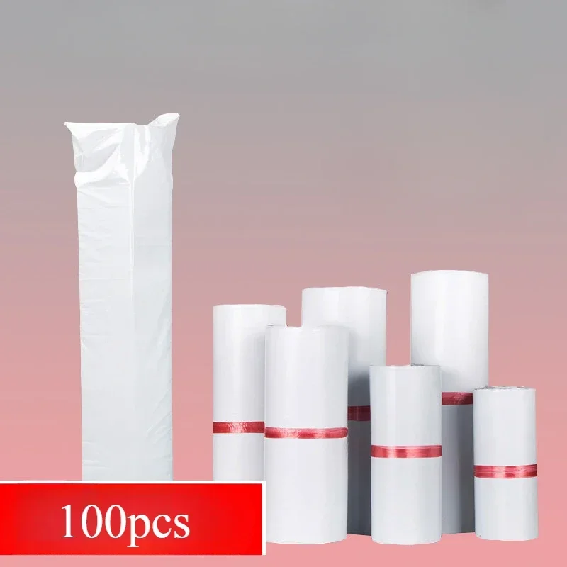 100pcs Large-sized Long Strip White Express Bag Umbrella Yoga Mat Thick Courier Bags Waterproof Self-adhesive Packaging Pouch
100pcs Large-sized Long Strip White Express Bag Umbrella Yoga Mat Thick Courier Bags Waterproof Self-adhesive Packaging Pouch