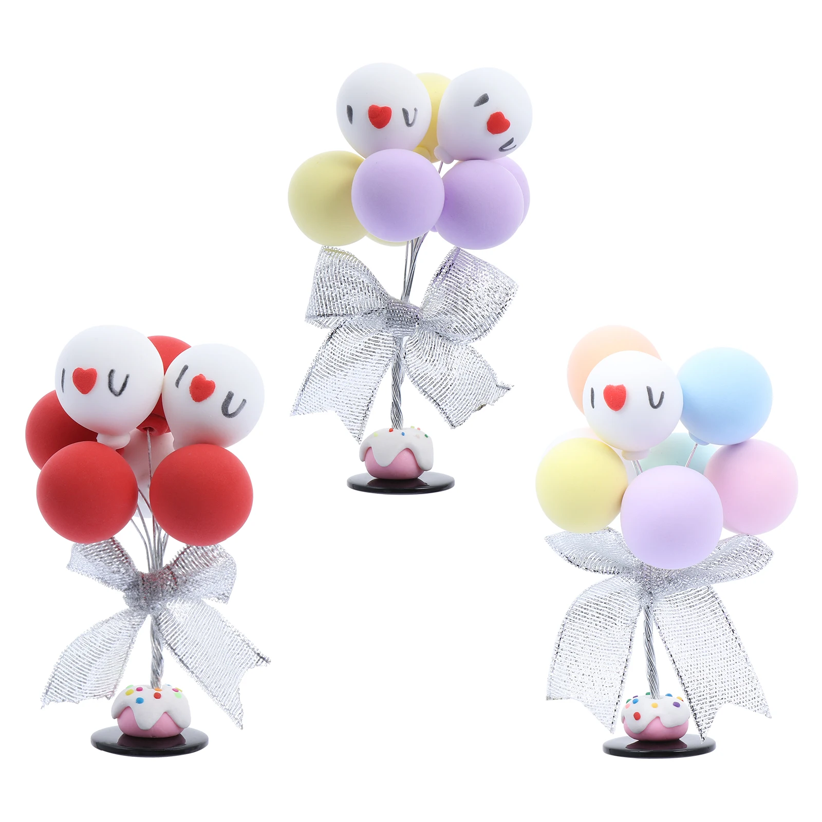 3 Pcs Balloon naments Clay H made Confession Love Letter Wedding Party Home Layout Desktop Fine Workmanship Beautiful Appearance
3 Pcs Balloon naments Clay H made Confession Love Letter Wedding Party Home Layout Desktop Fine Workmanship Beautiful Appearance