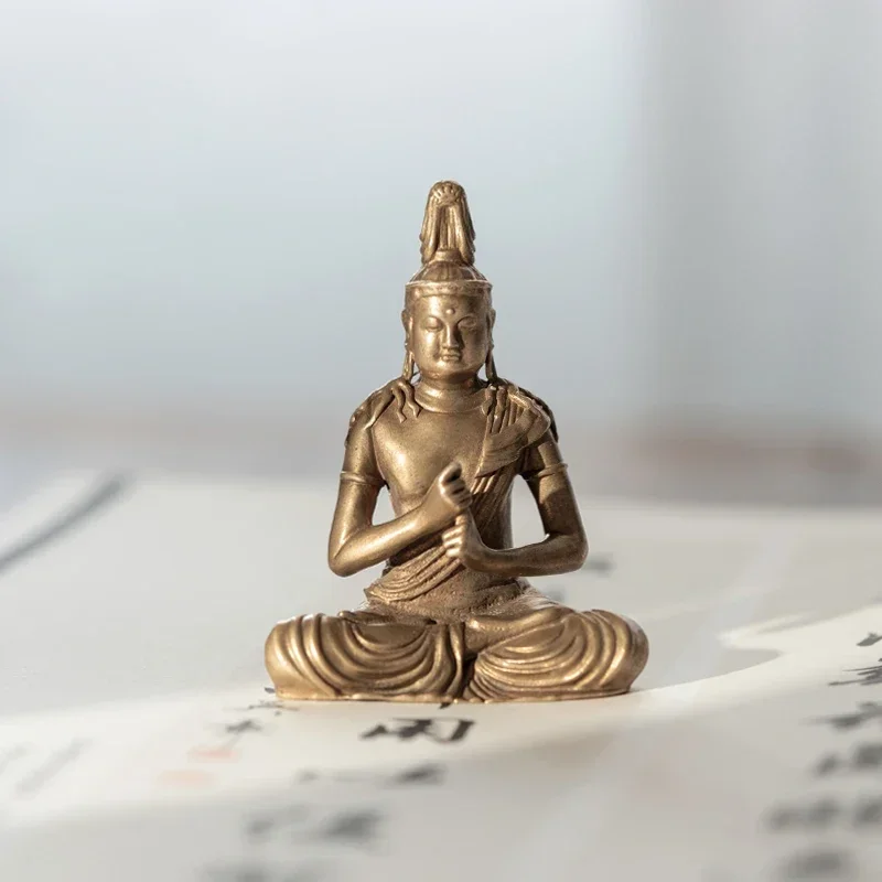 Mahavairocana Bodhisattva Buddha statue ornaments brass Piluchana Buddha decoration of Tea Space
Mahavairocana Bodhisattva Buddha statue ornaments brass Piluchana Buddha decoration of Tea Space