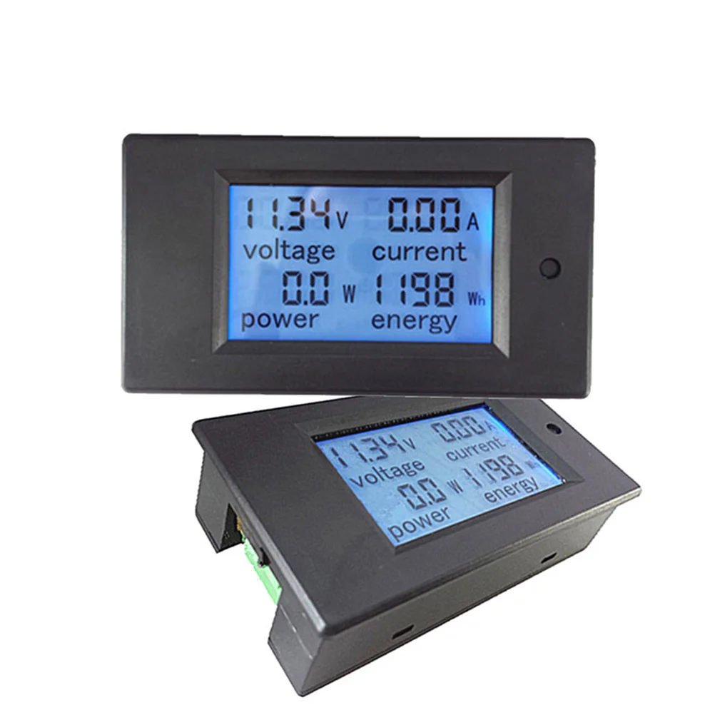 Dc 6.5-100V 20A Digital Electric Parameter Meter Lcd Display Voltage Current Power Monitor Multi Function Voltmeter With
Dc 6.5-100V 20A Digital Electric Parameter Meter Lcd Display Voltage Current Power Monitor Multi Function Voltmeter With