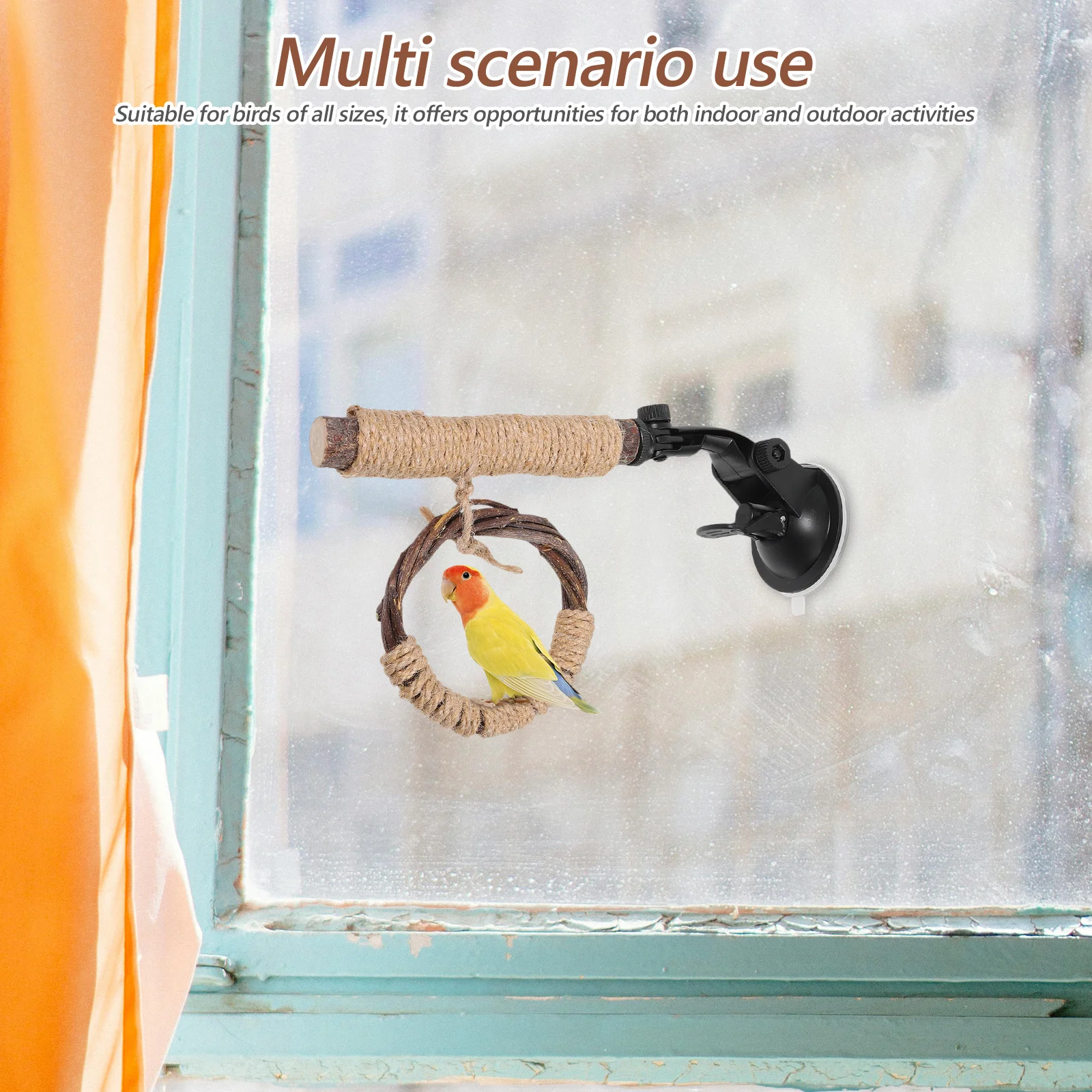 Suction Cup Stand Parrot Perch For Bird Cage Accessories Exercise Training Perch Small Parakeet Chewing Bird Supplies
Suction Cup Stand Parrot Perch For Bird Cage Accessories Exercise Training Perch Small Parakeet Chewing Bird Supplies