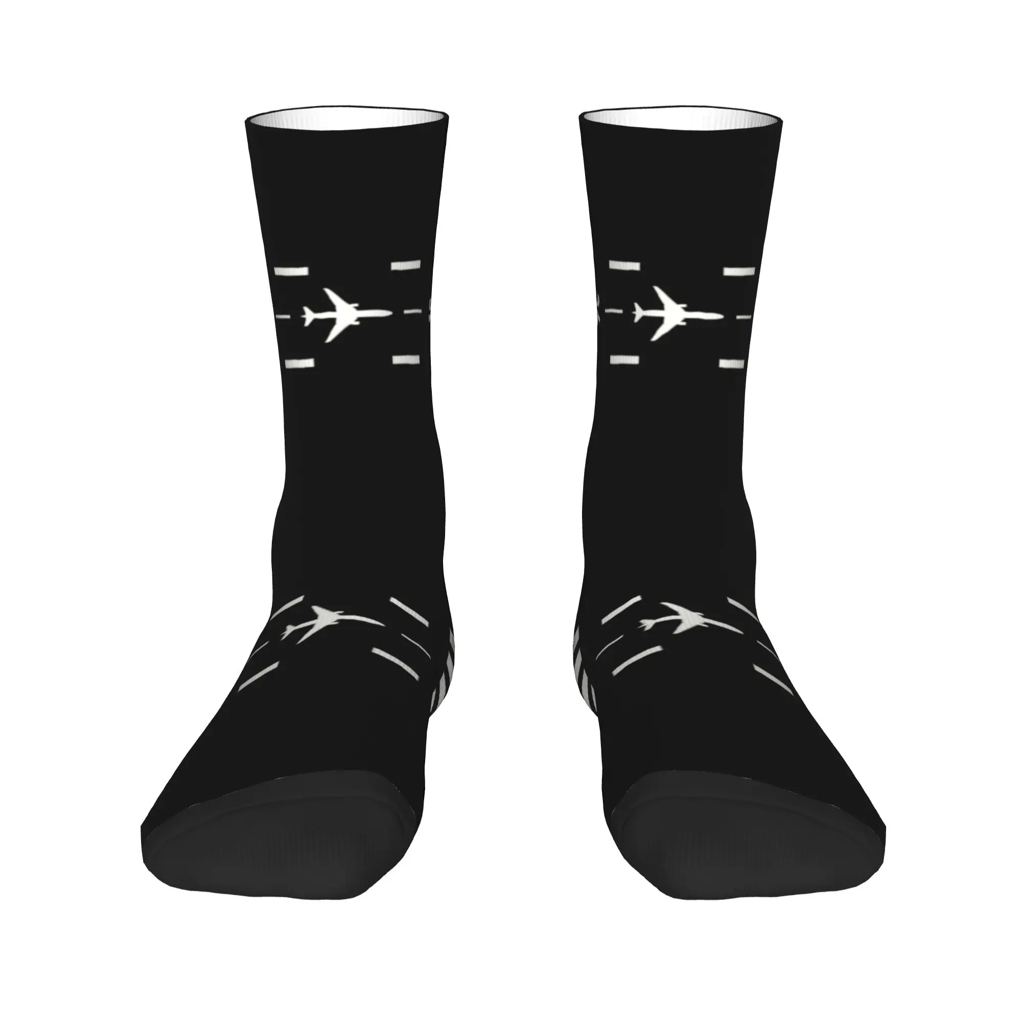 Fun Mens Airport Runway Dress Socks Unisex Breathbale Warm 3D Printed Aviator and Pilot Crew Socks
Fun Mens Airport Runway Dress Socks Unisex Breathbale Warm 3D Printed Aviator and Pilot Crew Socks