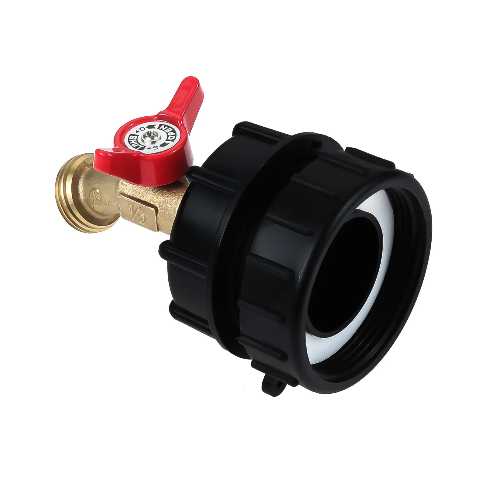 2.44" IBC Tote Tank Brass Adapter 2" Coarse Thread Hose Faucet 1/2"*3/4" GHT Valve Connect 275-330 Gallon Barrel Garden Supplies
2.44" IBC Tote Tank Brass Adapter 2" Coarse Thread Hose Faucet 1/2"*3/4" GHT Valve Connect 275-330 Gallon Barrel Garden Supplies