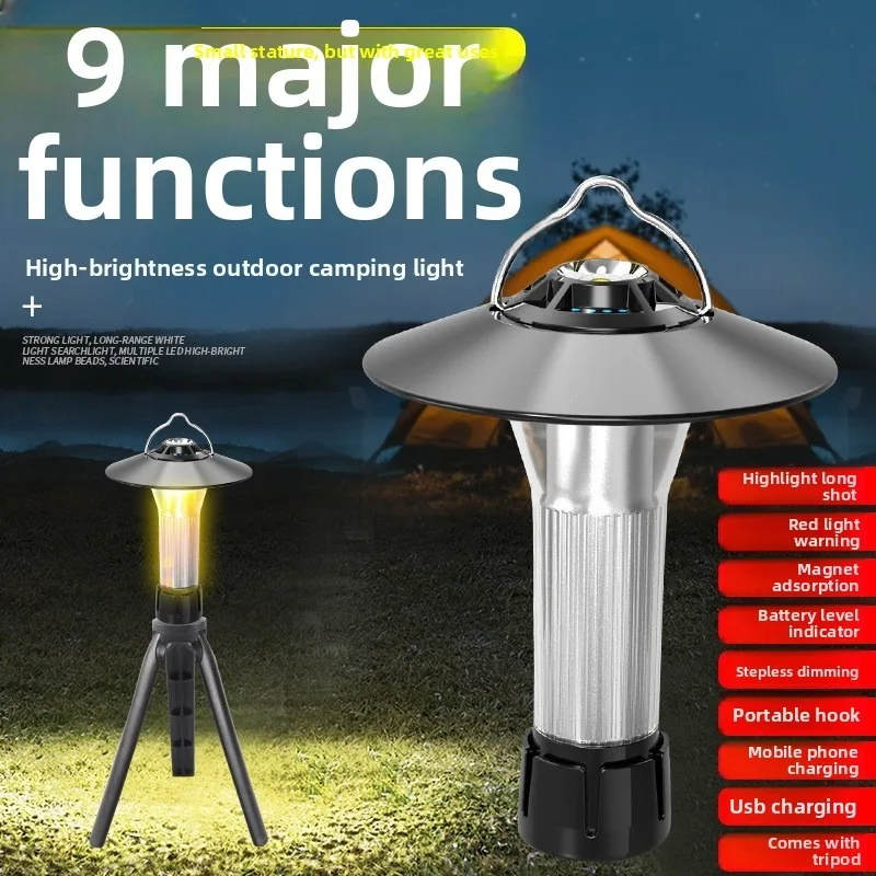 Hanging Lantern Camping Light: For Outdoor Lighting, Tent Use, Ultra-Long Battery Life, Multi-Functional Camping Gear
Hanging Lantern Camping Light: For Outdoor Lighting, Tent Use, Ultra-Long Battery Life, Multi-Functional Camping Gear