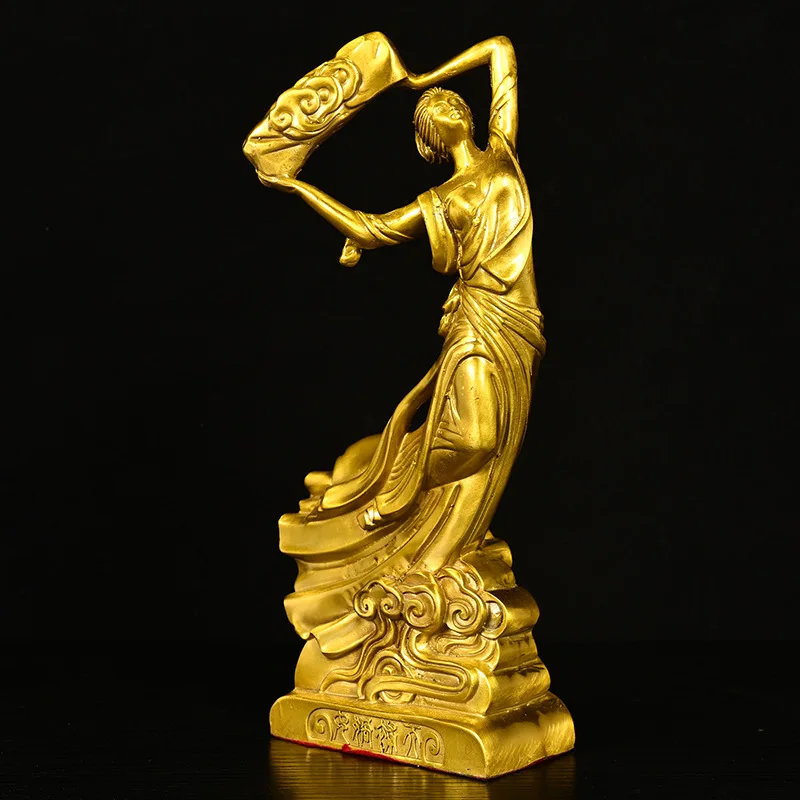 Brass Statue Ornament: Bronze Nuwa Mending the Sky, Home and Office Desk Decoration, Creative Gift Craft
Brass Statue Ornament: Bronze Nuwa Mending the Sky, Home and Office Desk Decoration, Creative Gift Craft
