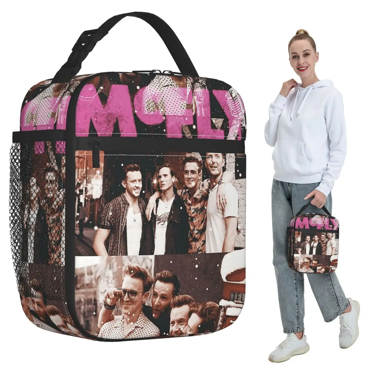 McFly Band Insulated Lunch Bag for Kids School Cooler Thermal Food Box Tote Portable Lunch Boxes Container
McFly Band Insulated Lunch Bag for Kids School Cooler Thermal Food Box Tote Portable Lunch Boxes Container
