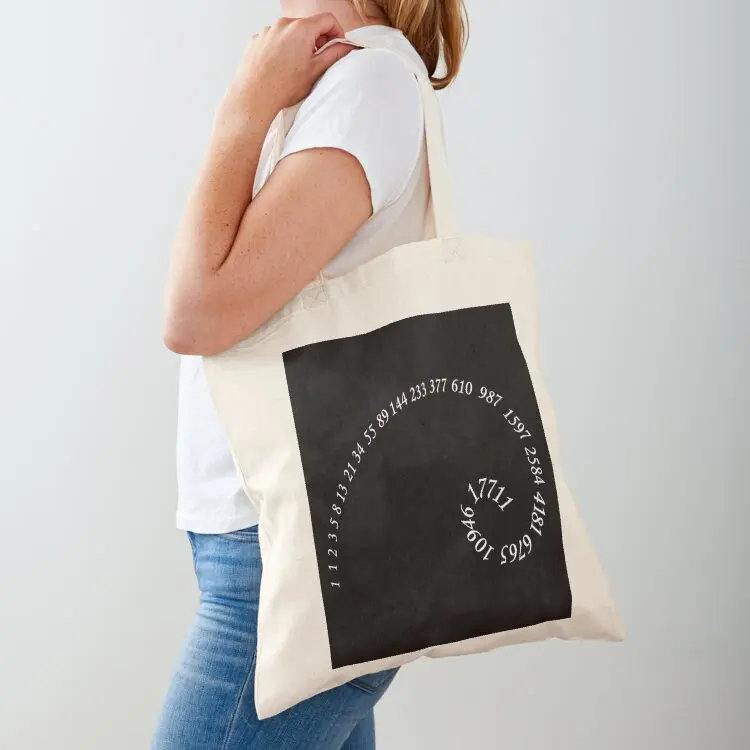 Fibonacci golden ratio spiral design for geometry lovers Tote Bag Canvas shopper bag woman Beach bag Women bags 
Fibonacci golden ratio spiral design for geometry lovers Tote Bag Canvas shopper bag woman Beach bag Women bags