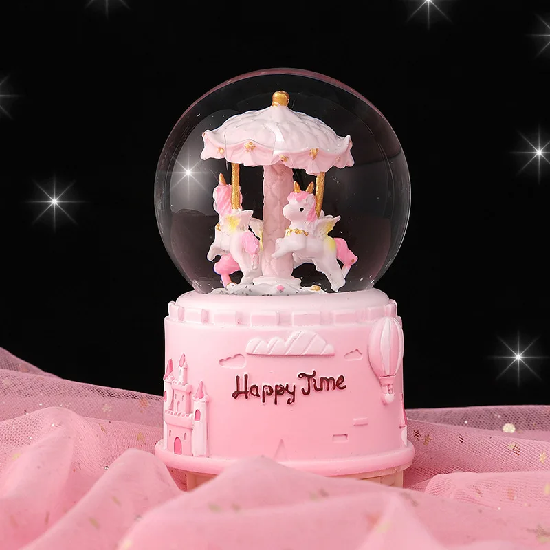 Many Cartoon Large Luminous Music Crystal Ball Automatic Snow Fantasy Decoration Creative Gift Tanabata Gift New Year Music Box
Many Cartoon Large Luminous Music Crystal Ball Automatic Snow Fantasy Decoration Creative Gift Tanabata Gift New Year Music Box