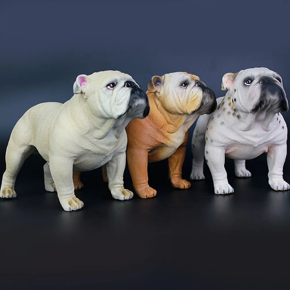 Bulldog Simulation Dog Statue Lightweight Compact Size Decorative Desktop Animal Ornament Early Education Kids Cognitive
Bulldog Simulation Dog Statue Lightweight Compact Size Decorative Desktop Animal Ornament Early Education Kids Cognitive