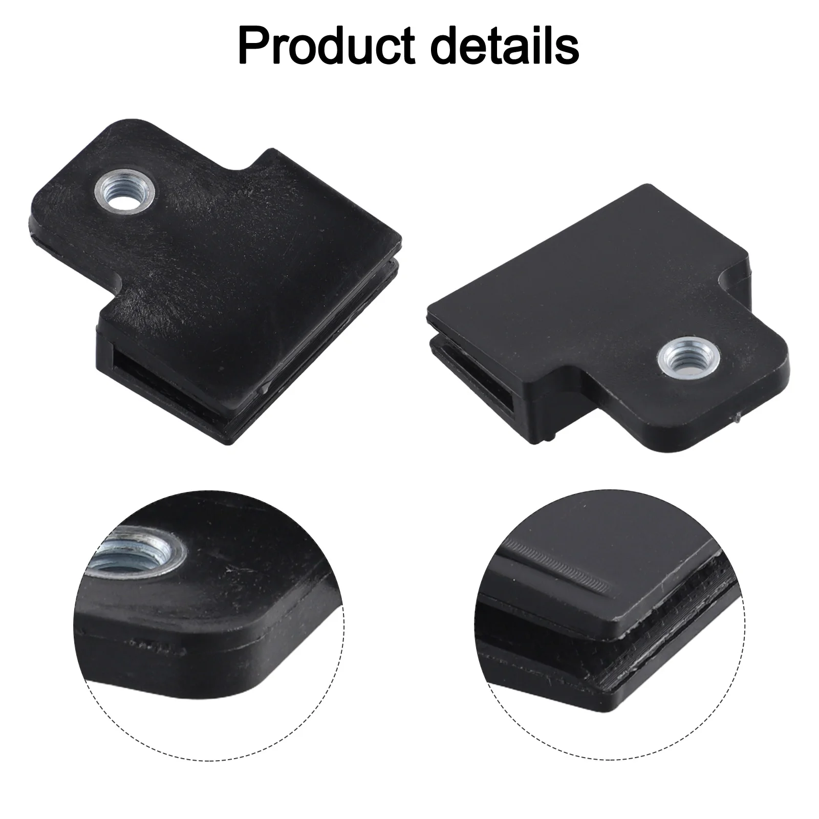 2pcs Car Glass Channel Retainer Clips 5mm Hole Diameter Front Door Glass Card Slot Buckle Glass Channel Retainer Clips
2pcs Car Glass Channel Retainer Clips 5mm Hole Diameter Front Door Glass Card Slot Buckle Glass Channel Retainer Clips