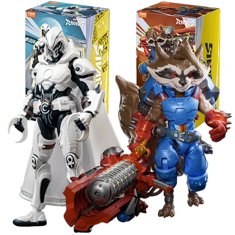 BLOKEES MAFEX Marvel Rivals Rocket Raccoon Guardians of the Galaxy Moon Knight Action Figure Model Assemble Toys Birthday Gift
BLOKEES MAFEX Marvel Rivals Rocket Raccoon Guardians of the Galaxy Moon Knight Action Figure Model Assemble Toys Birthday Gift