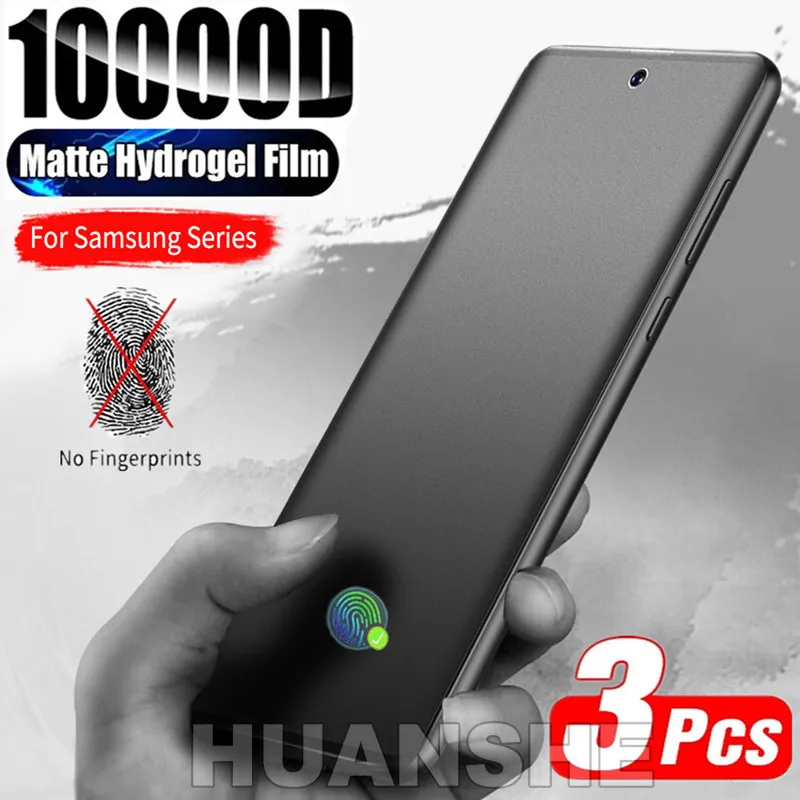 3Pcs Matte Hydrogel Screen Protector Film for Samsung Galaxy S26 S25 Ultra S24 S23 S22 S21 S20+ N20 A53 5G A33 A13 4G
3Pcs Matte Hydrogel Screen Protector Film for Samsung Galaxy S26 S25 Ultra S24 S23 S22 S21 S20+ N20 A53 5G A33 A13 4G