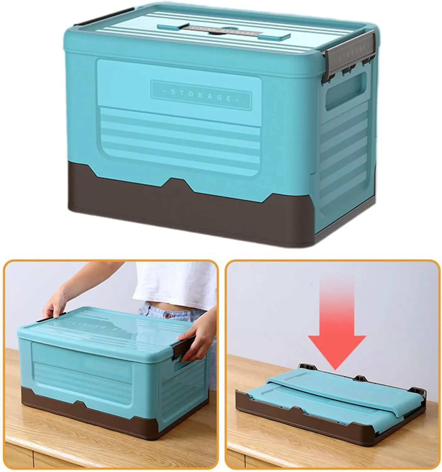 Foldable storage cabinet for storing books, clothes, and organizing plastic household storage boxes for cars
Foldable storage cabinet for storing books, clothes, and organizing plastic household storage boxes for cars