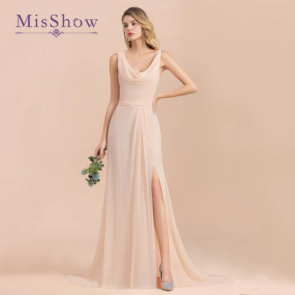 MisShow Customized Long Slit Mermaid Bridesmaid Dresses 2025 Elegant V Neck Formal Women Wedding Party Prom Gowns Evening BM0203
MisShow Customized Long Slit Mermaid Bridesmaid Dresses 2025 Elegant V Neck Formal Women Wedding Party Prom Gowns Evening BM0203