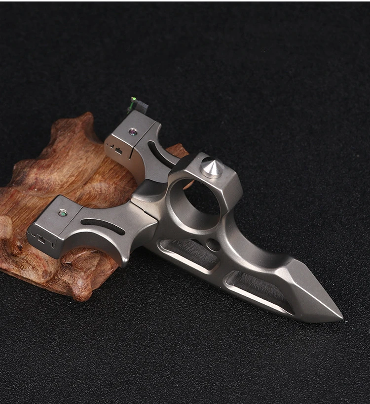 Flat Leather Slingshot Dragon Knife Fast Pressing Clip Ring Stainless Steel Slingshot Outdoor Hunting Catapult Toy Outdoor Ar 15
Flat Leather Slingshot Dragon Knife Fast Pressing Clip Ring Stainless Steel Slingshot Outdoor Hunting Catapult Toy Outdoor Ar 15