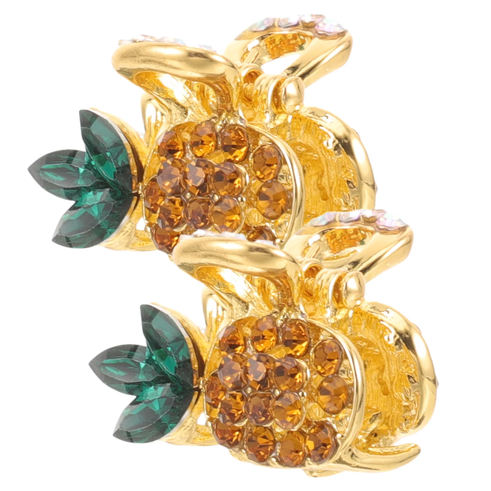 2 Pcs Pineapple Hairpin Clip for Girls Women Child Alloy Exquisite Detail Hair Accessories Daily Wear
2 Pcs Pineapple Hairpin Clip for Girls Women Child Alloy Exquisite Detail Hair Accessories Daily Wear