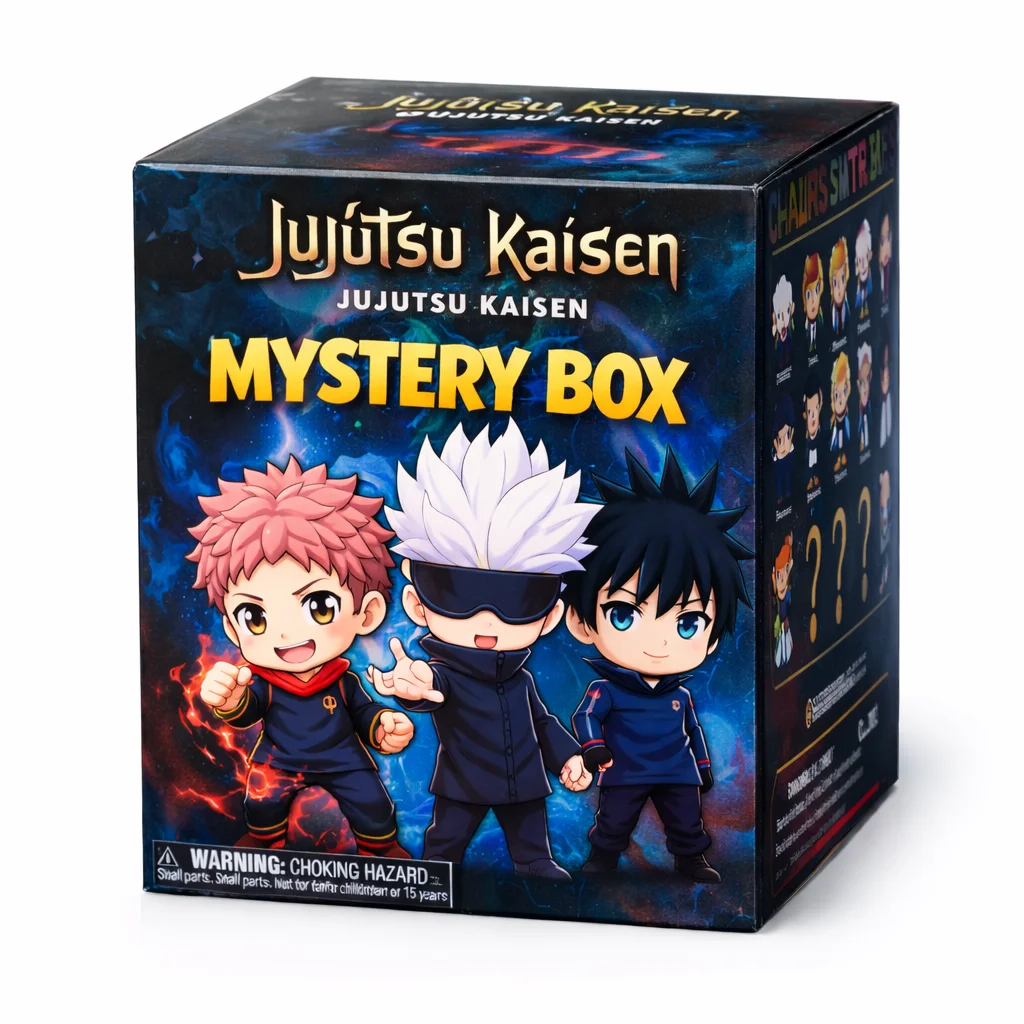 Jujutsu Kaisen Anime Blind Box Cute Mini Figures Collectible Dolls Mystery Toy Gift For Birthday Party And Fans
Jujutsu Kaisen Anime Blind Box Cute Mini Figures Collectible Dolls Mystery Toy Gift For Birthday Party And Fans
