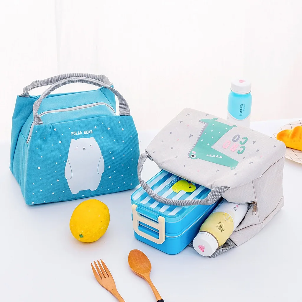 Cute Animal Pattern Lunch Bag Insulated Cooler Bag Thermal Bento Box Bag with Handle for Women Men Children Food Carrying Bag
Cute Animal Pattern Lunch Bag Insulated Cooler Bag Thermal Bento Box Bag with Handle for Women Men Children Food Carrying Bag