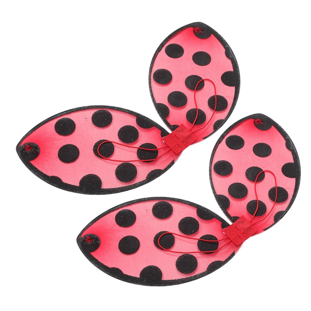 2pcs Kids Ladybug Wings Costume Foldable Lightweight Insect Wings For Girls Halloween Dress Up Party Role Play Props
2pcs Kids Ladybug Wings Costume Foldable Lightweight Insect Wings For Girls Halloween Dress Up Party Role Play Props