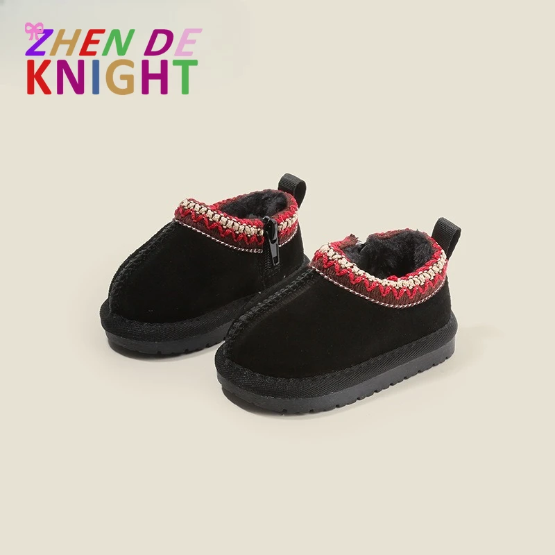 2025 New Arrival Winter Toddler Shoes Boys Girls Thick Warm Cotton Snow Boots Baby Slip-On Walking Fashion Boots
2025 New Arrival Winter Toddler Shoes Boys Girls Thick Warm Cotton Snow Boots Baby Slip-On Walking Fashion Boots