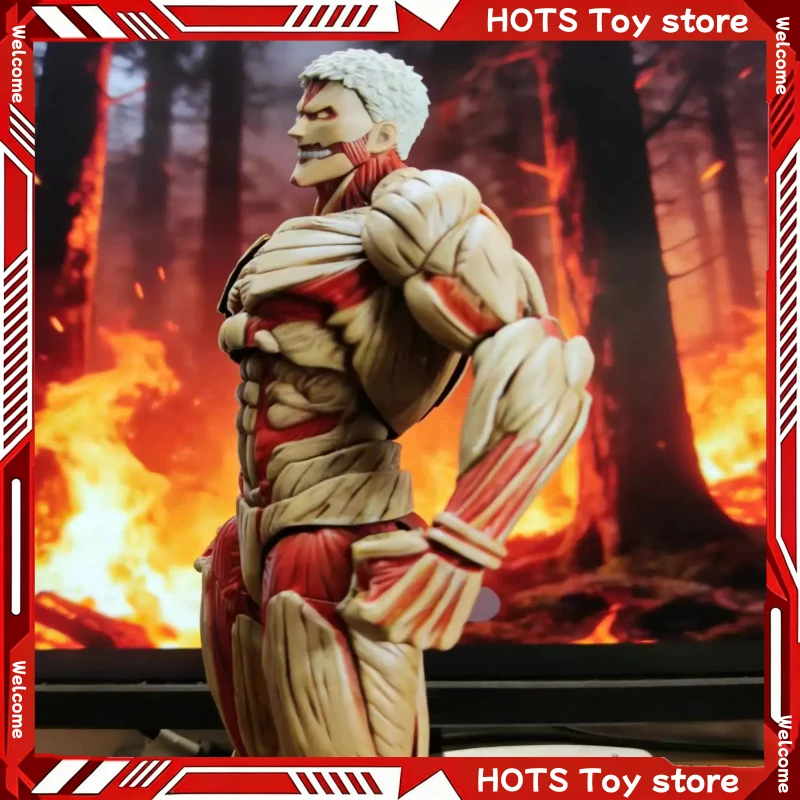 Коллекционная фигурка Kaiyodo Attack on Titan: Бронированный Титан Revoltech с подвижными суставами, аниме-модель, игрушка, подарок для детей, взрослых и фанатов
Коллекционная фигурка Kaiyodo Attack on Titan: Бронированный Титан Revoltech с подвижными суставами, аниме-модель, игрушка, подарок для детей, взрослых и фанатов
