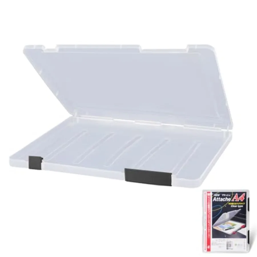 PP Sturdy File Holder Waterproof Clear A4 File Portable Project Case Durable Plastic Storage Box Double Buckles Storage Box Tra
PP Sturdy File Holder Waterproof Clear A4 File Portable Project Case Durable Plastic Storage Box Double Buckles Storage Box Tra