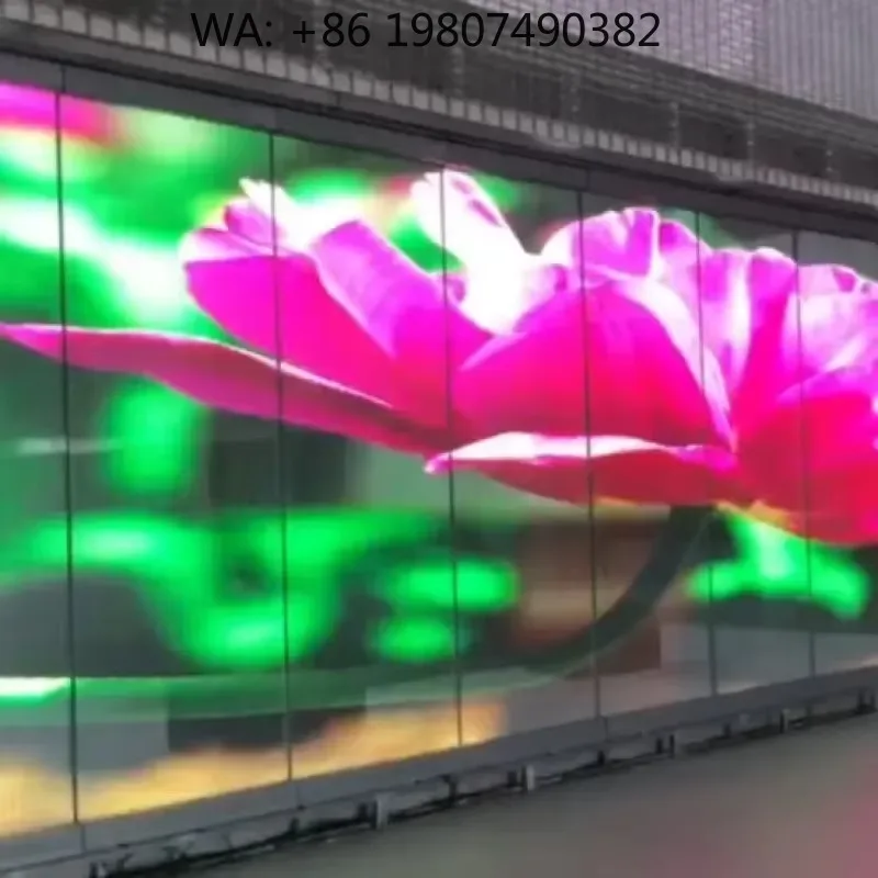 Transparent LED Glass Video Wall with High Light Transmittance, Dynamic Full Color Screen for Creative Indoor & Outdoor
Transparent LED Glass Video Wall with High Light Transmittance, Dynamic Full Color Screen for Creative Indoor & Outdoor