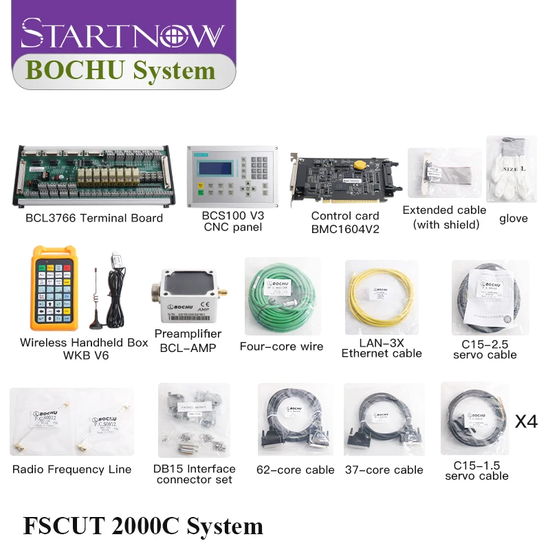Startnow High Precision Friendess Control System for BOCI Laser Cutting Head Fiber Laser Cutting Machine CNC System
Startnow High Precision Friendess Control System for BOCI Laser Cutting Head Fiber Laser Cutting Machine CNC System