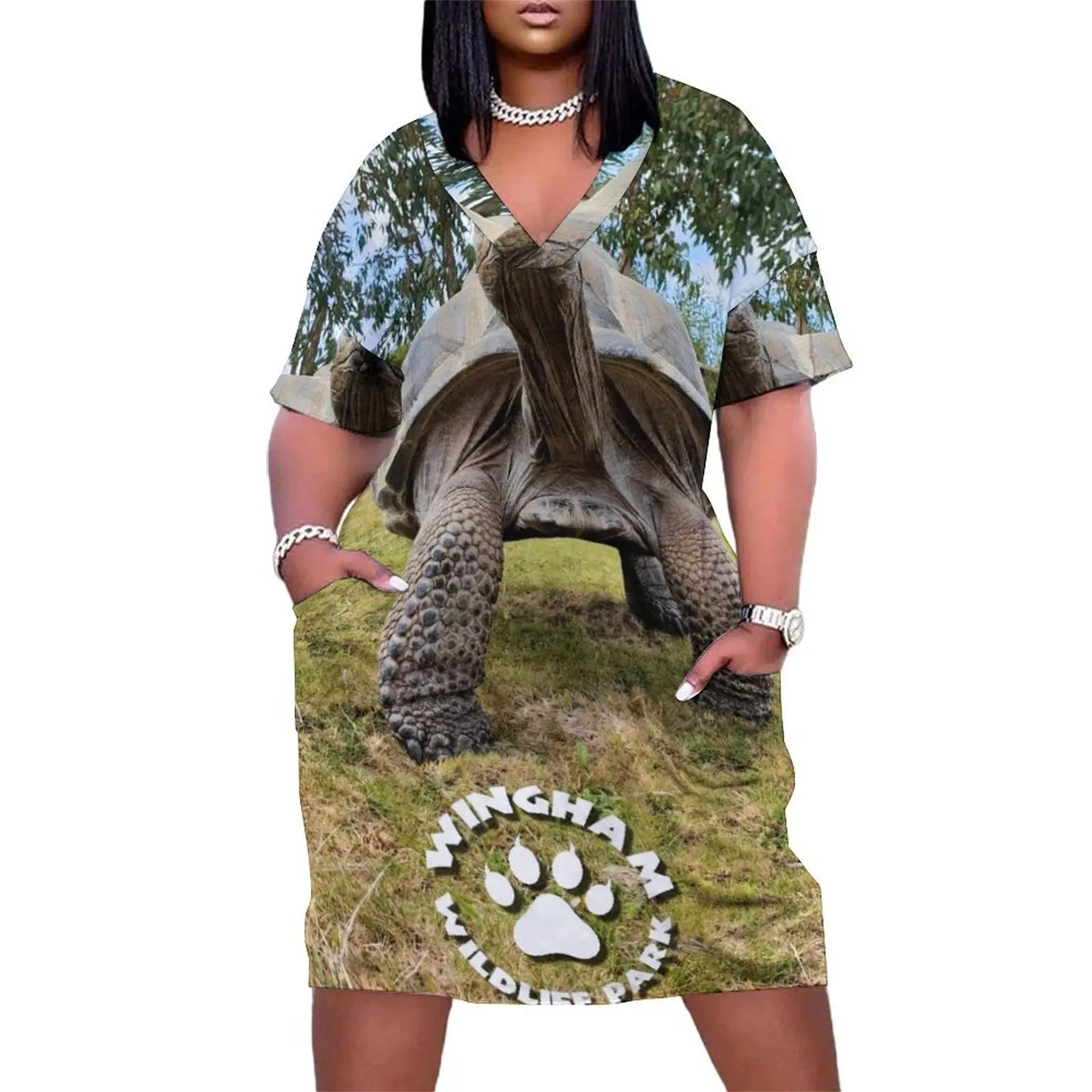 Ted the Ticklish Tortoise Loose Pocket Dress women's clothing summer 2025 novelties Long dress
Ted the Ticklish Tortoise Loose Pocket Dress women's clothing summer 2025 novelties Long dress