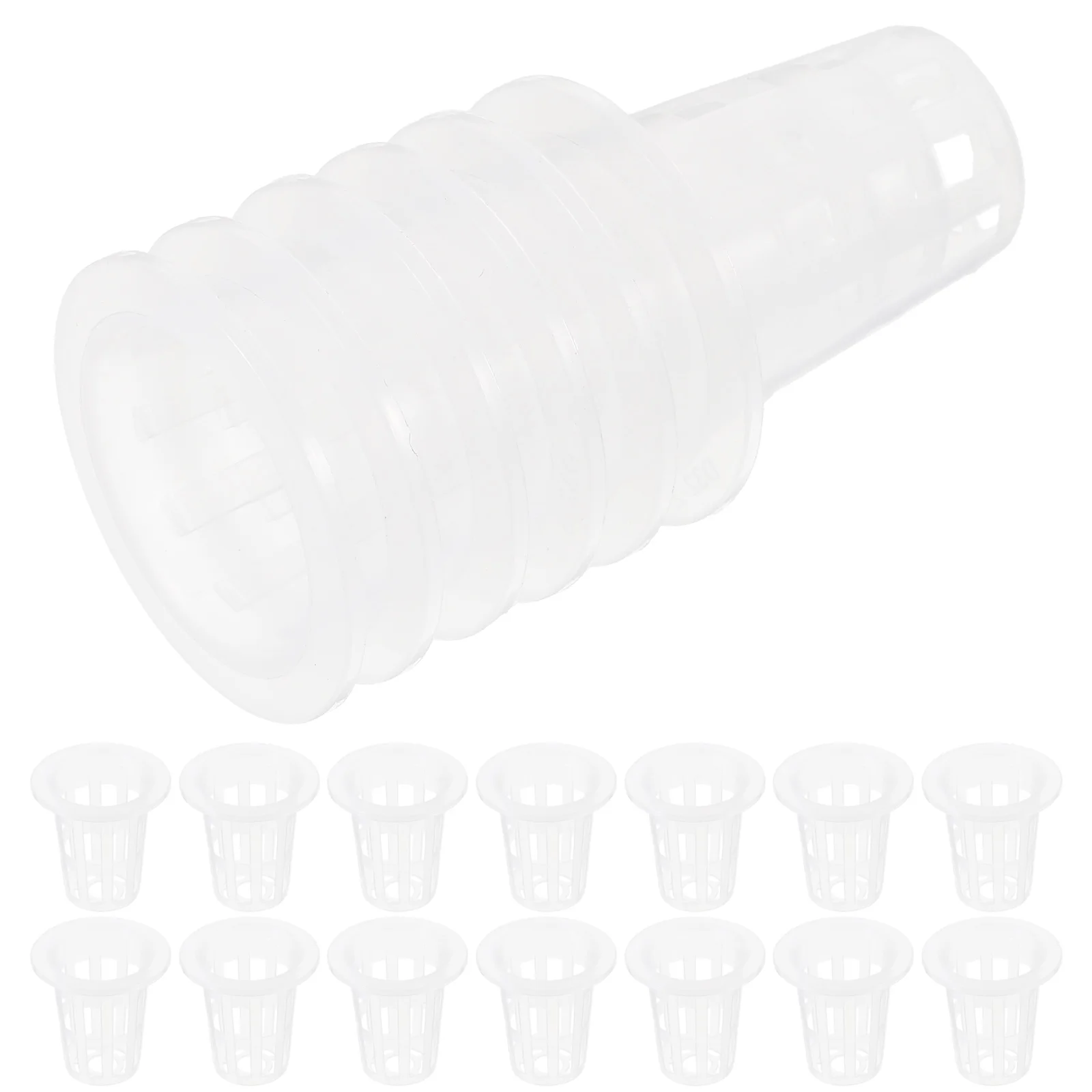 60 Pcs Garden Netting Planting Basket Root Fixing Device Aquatic Hydroponics Pot Small Pots Growing Baskets White
60 Pcs Garden Netting Planting Basket Root Fixing Device Aquatic Hydroponics Pot Small Pots Growing Baskets White