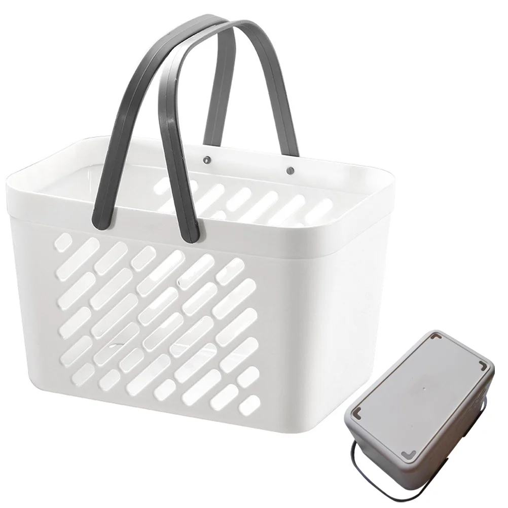 Bathroom ganizer Plastic Shower Basket Handles Large Capacity Safe Reusable Storage Container Toiletries Cosmetics
Bathroom ganizer Plastic Shower Basket Handles Large Capacity Safe Reusable Storage Container Toiletries Cosmetics