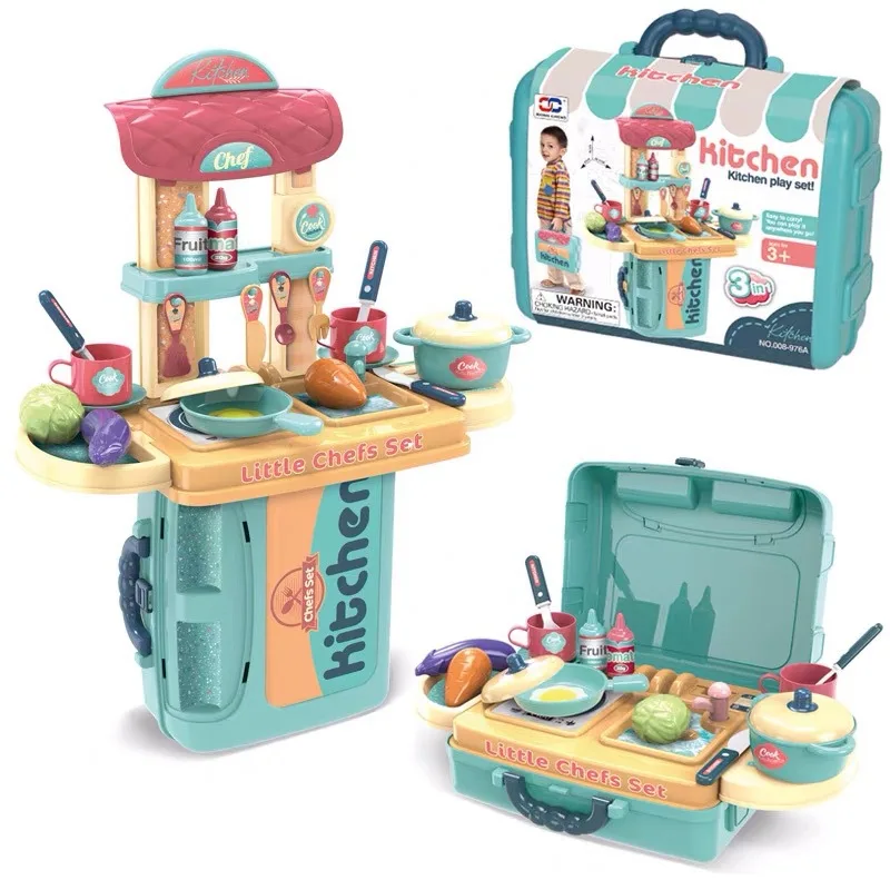 3IN1Kitchen Toys Simulation Utensils Food Cookware Pot Pan Kids Pretend Toy Play Toy Box Set For Girls Children New Gifts
3IN1Kitchen Toys Simulation Utensils Food Cookware Pot Pan Kids Pretend Toy Play Toy Box Set For Girls Children New Gifts