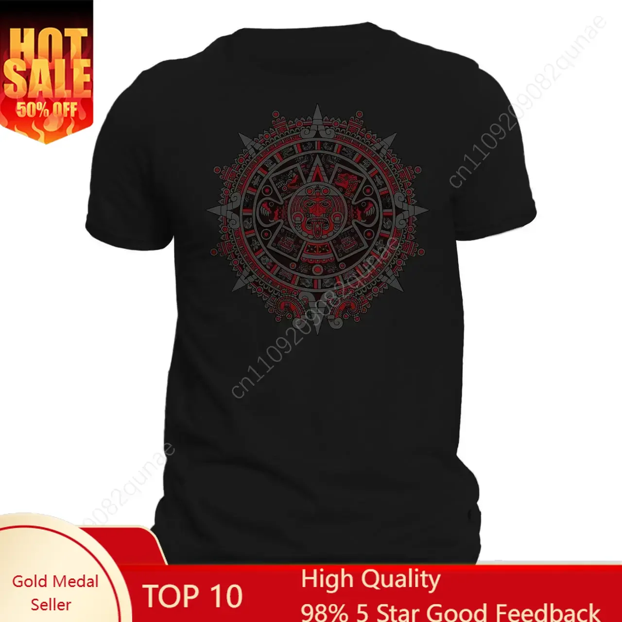 Aztec Mexica Calendar 2.0 Mesoamerican Culture Tenochtitlan T-Shirt Casual Crewneck
Aztec Mexica Calendar 2.0 Mesoamerican Culture Tenochtitlan T-Shirt Casual Crewneck