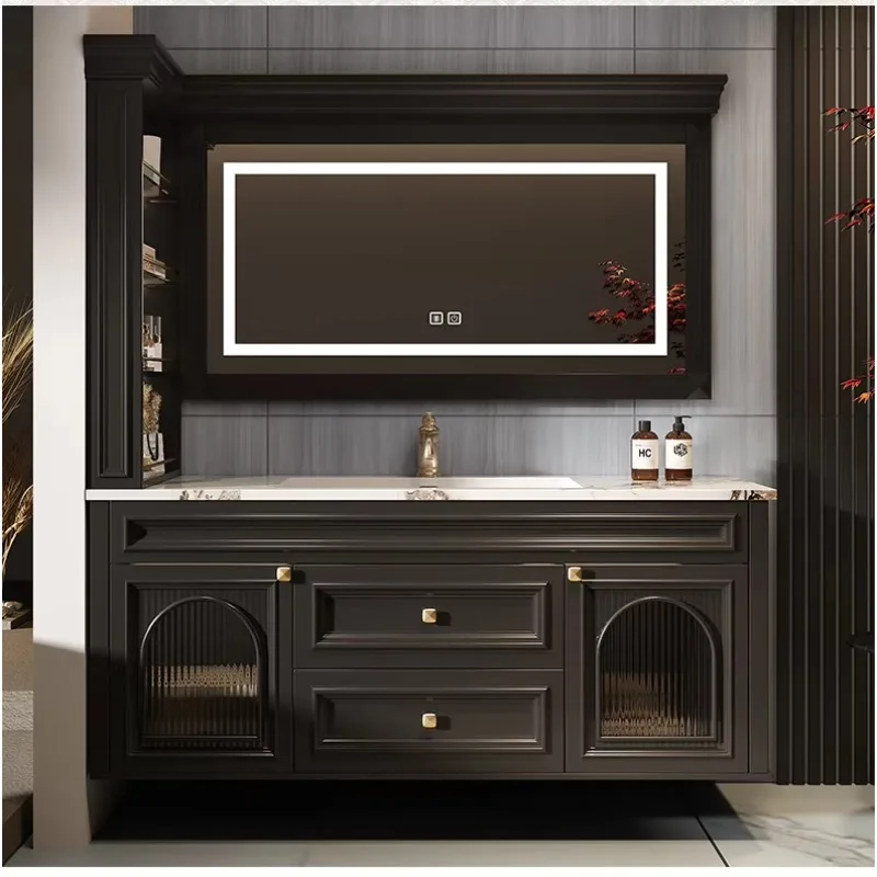 LTT French Vintage Bathroom Cabinet Combination Toilet Slate Seamless Integrated Basin Vanity Tablet
LTT French Vintage Bathroom Cabinet Combination Toilet Slate Seamless Integrated Basin Vanity Tablet