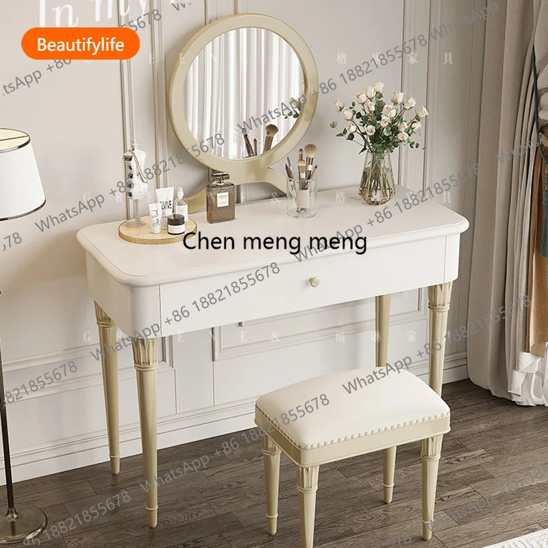 A16 White Makeup Vanity Table Bedroom Cabinet Luxury Modern Dressing Table Mirror Wood Chair Mesa De Maquillaje Postmodern Furni
A16 White Makeup Vanity Table Bedroom Cabinet Luxury Modern Dressing Table Mirror Wood Chair Mesa De Maquillaje Postmodern Furni