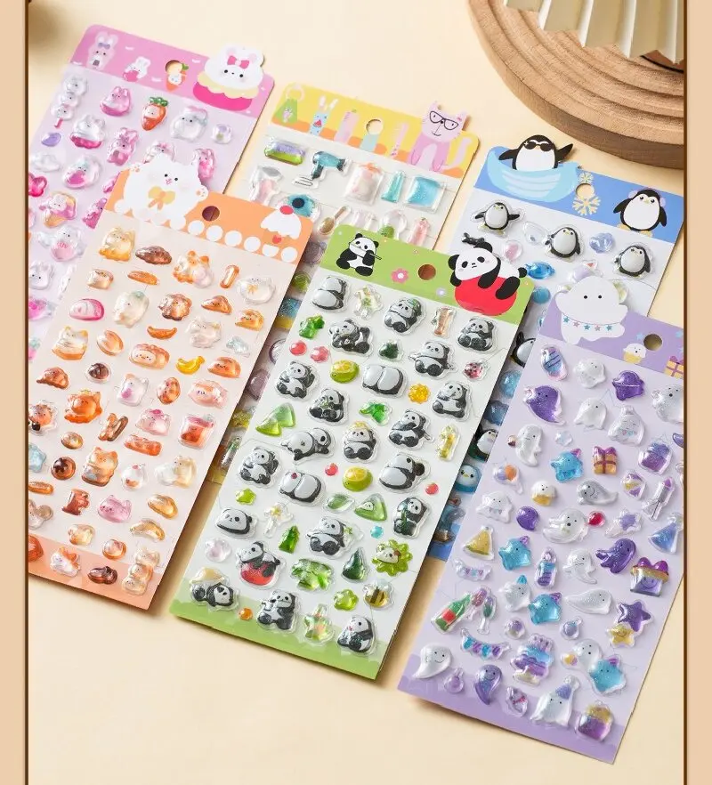 5PCS 3D Relief Stickers DIY Laptop Scrapbook Phone Case Decal Party Favor Gift Embossed Sticker Decorative Luminous Sticker
5PCS 3D Relief Stickers DIY Laptop Scrapbook Phone Case Decal Party Favor Gift Embossed Sticker Decorative Luminous Sticker