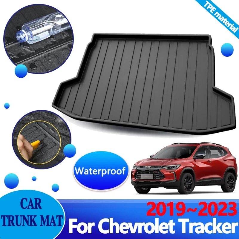 Car Trunk Floor Mats For Chevrolet Tracker Accessories 2019~2023 Waterproof Carpet Protector Luggage Upholstered TPE Storage Pad
Car Trunk Floor Mats For Chevrolet Tracker Accessories 2019~2023 Waterproof Carpet Protector Luggage Upholstered TPE Storage Pad