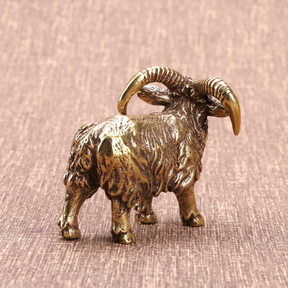 Brass Goat Shape Ornament Smooth Polished Round Surface Metal Home Decor Desktop Decoration For Cabinet Office
Brass Goat Shape Ornament Smooth Polished Round Surface Metal Home Decor Desktop Decoration For Cabinet Office