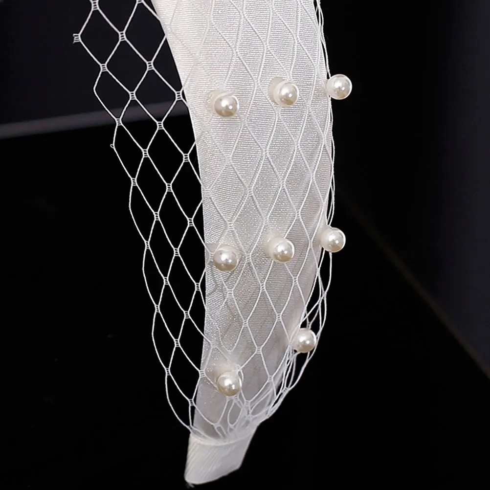 Wide Headb Women Pearl Accessories Gauze Decoration Fashionable Hair Hoop Anti Slip Comfortable Wear Occasions Dating Party
Wide Headb Women Pearl Accessories Gauze Decoration Fashionable Hair Hoop Anti Slip Comfortable Wear Occasions Dating Party