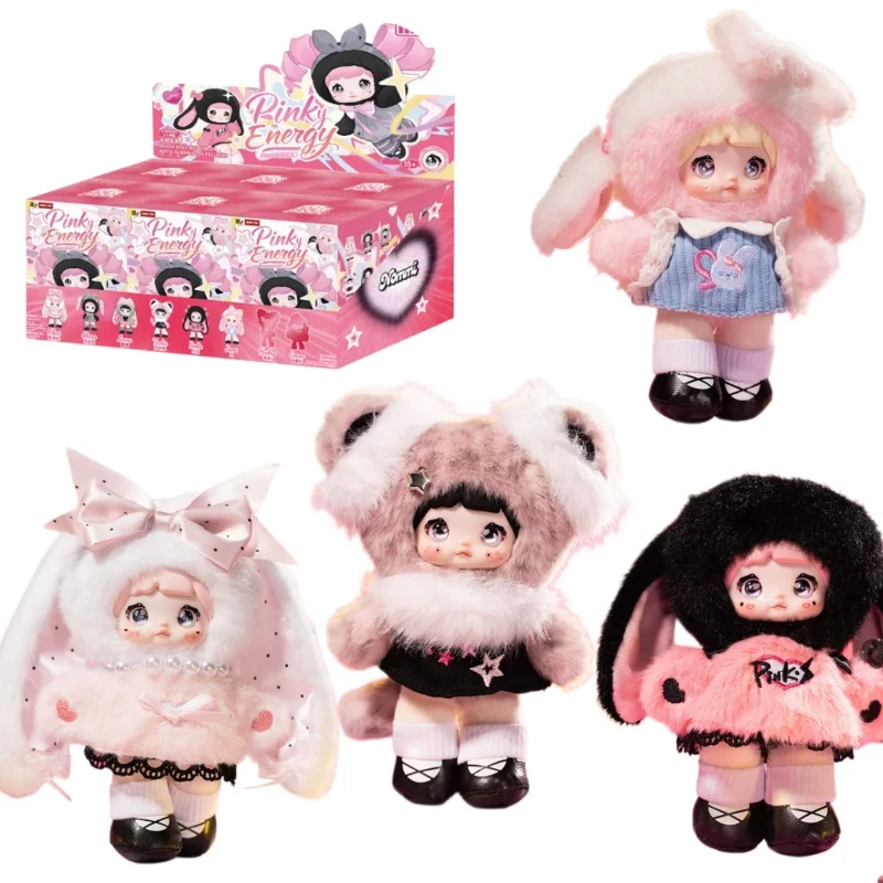 Nommi Pinky Energy Series Plush Blind Box Caixa Caja Cute Dolls Girls Boys Gift Mystery Decorative Doll Toys Box Bag Pendant
Nommi Pinky Energy Series Plush Blind Box Caixa Caja Cute Dolls Girls Boys Gift Mystery Decorative Doll Toys Box Bag Pendant