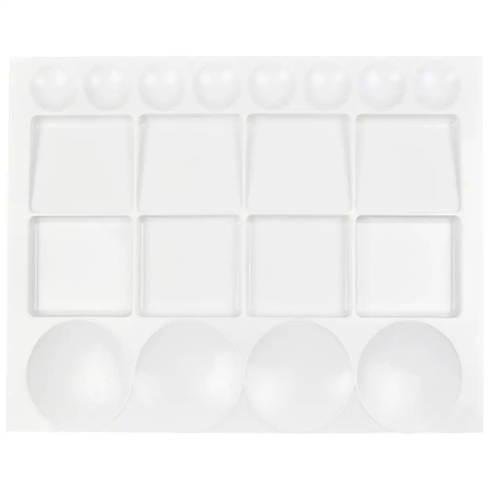 Plastic Palette Watercolor Paint Trays Pallets Clear Lightweight SpaceSaving Painting Boards Mixing Trays Pigment Mixers
Plastic Palette Watercolor Paint Trays Pallets Clear Lightweight SpaceSaving Painting Boards Mixing Trays Pigment Mixers
