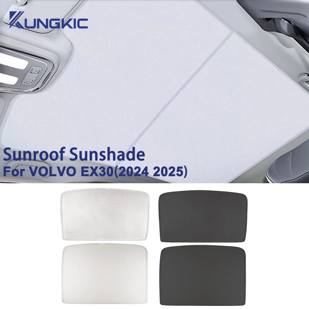 Sunroof Skylight UV Protection for VOLVO EX30 2024 2025 2026 Car Ice Cloth Buckle Sun Shades Glass Roof Sunshade Heat Insulation
Sunroof Skylight UV Protection for VOLVO EX30 2024 2025 2026 Car Ice Cloth Buckle Sun Shades Glass Roof Sunshade Heat Insulation