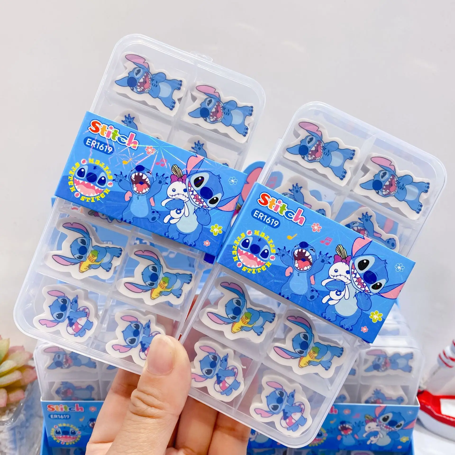 Disney Stitch 10 Grid Pen Cap Eraser Student Cute Mini Stitch Removal Wipe Gift Box Pencil Eraser Stationery Supplies Gift
Disney Stitch 10 Grid Pen Cap Eraser Student Cute Mini Stitch Removal Wipe Gift Box Pencil Eraser Stationery Supplies Gift