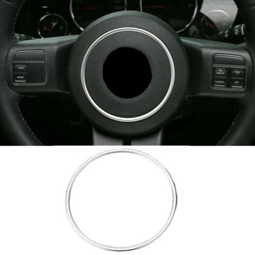 1pc Silver Steering Wheel Center Trim Suitable For JK For Wrangler 2011-2017, For Grand-Cherokee 2011-2013 Aluminum Alloy Parts
1pc Silver Steering Wheel Center Trim Suitable For JK For Wrangler 2011-2017, For Grand-Cherokee 2011-2013 Aluminum Alloy Parts