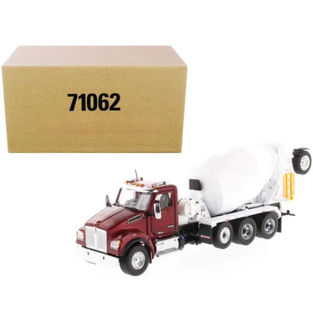 T880 SFFA with McNeilus Bridgemaster Mixer Truck Red 1/50 Diecast Model
T880 SFFA with McNeilus Bridgemaster Mixer Truck Red 1/50 Diecast Model