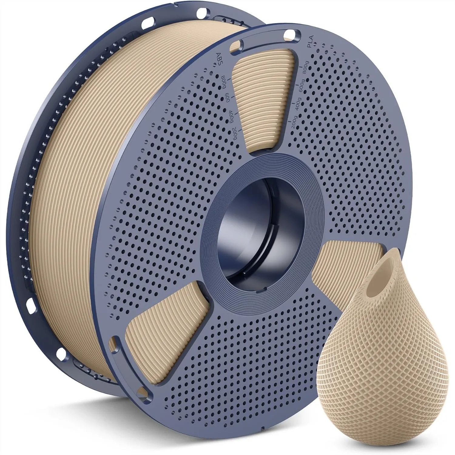 PETG Filament 1.75mm Less Stringing, Good Layer Adhesion, High Toughness, 1kg Spool (2.2lbs), Oak
PETG Filament 1.75mm Less Stringing, Good Layer Adhesion, High Toughness, 1kg Spool (2.2lbs), Oak