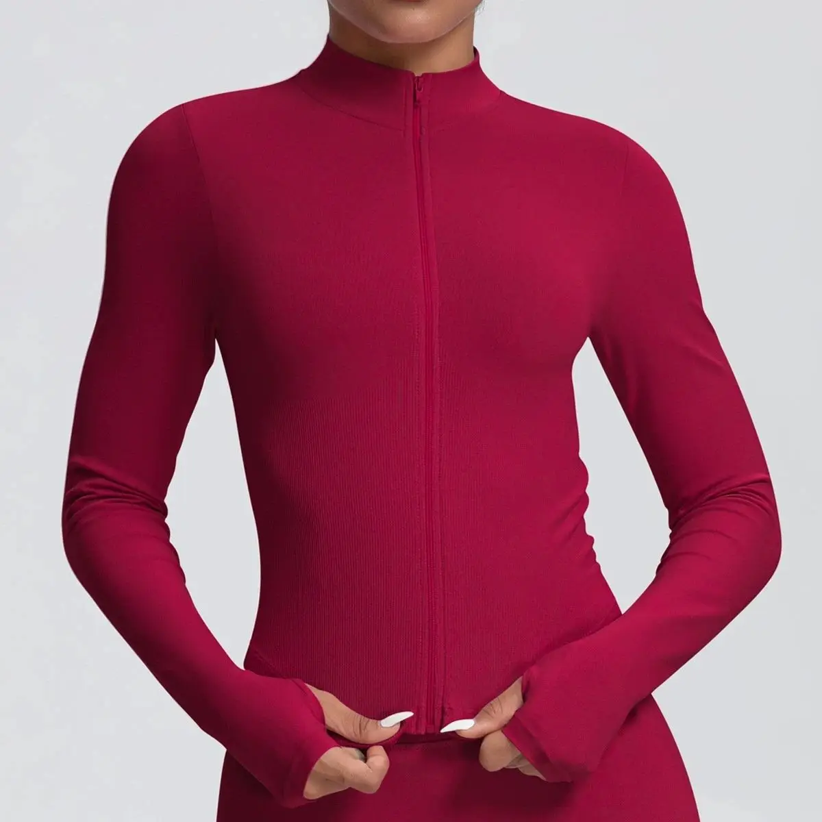 Women Sport Jacket Long Sleeve Outdoor Recreation Workout Coat Gym Training Clothing Tight Fitting Quick Drying Yoga Sportswear
Women Sport Jacket Long Sleeve Outdoor Recreation Workout Coat Gym Training Clothing Tight Fitting Quick Drying Yoga Sportswear